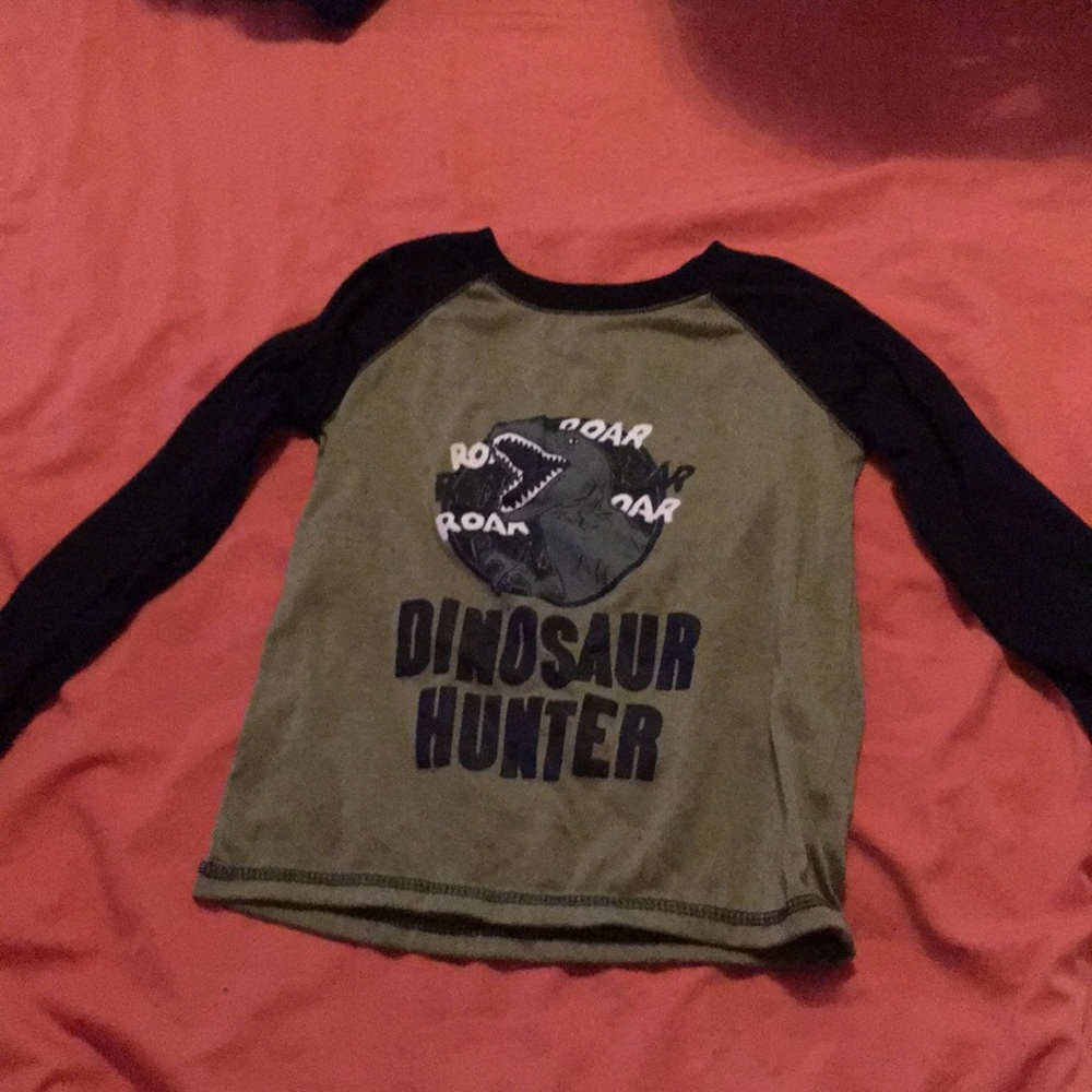 Cute dinosaur hunter shirt